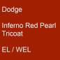 Preview: Dodge, Inferno Red Pearl Tricoat, EL / WEL.